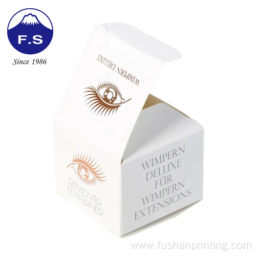 Eyelash Packaging box Paper Cosmetic Box With Logo